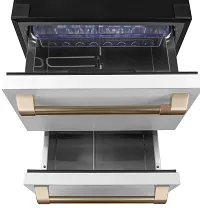 Cafe 06 Series White Undercounter Refrigerator