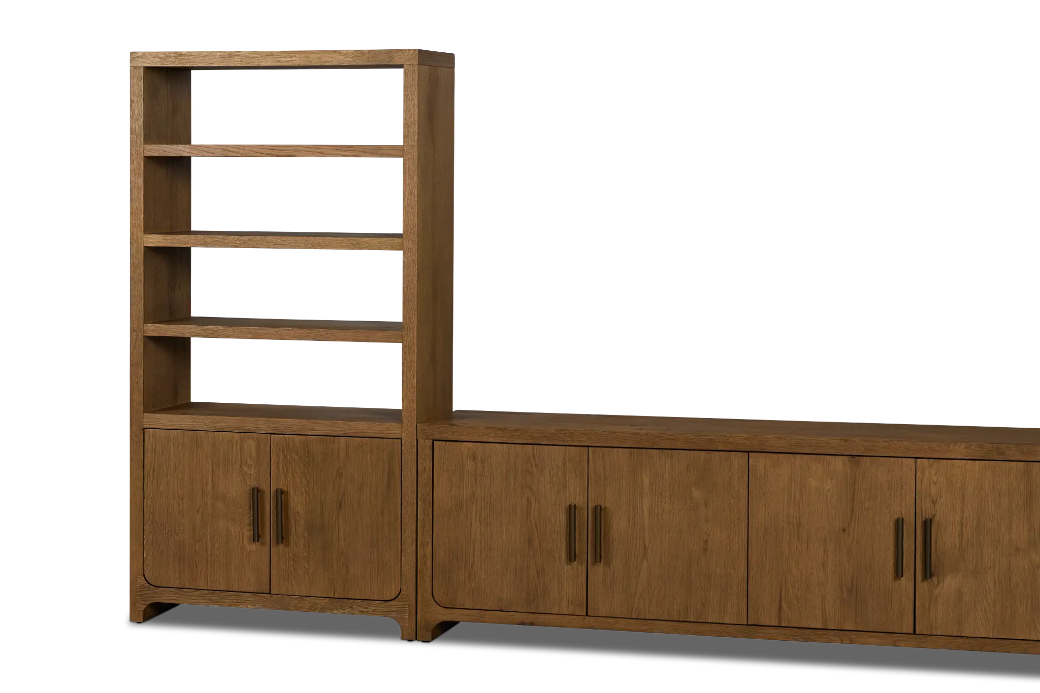 Rochester Mid Tone 84" Entertainment Wall Rochester Mid Tone 84" Entertainment Wall