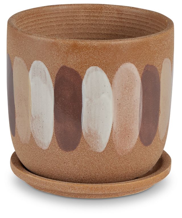 Felix Brown Small Planter