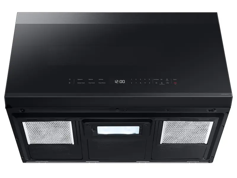 Samsung Bespoke Series Black Over-the-range Microwave Samsung Bespoke Series Black Over-the-range Microwave