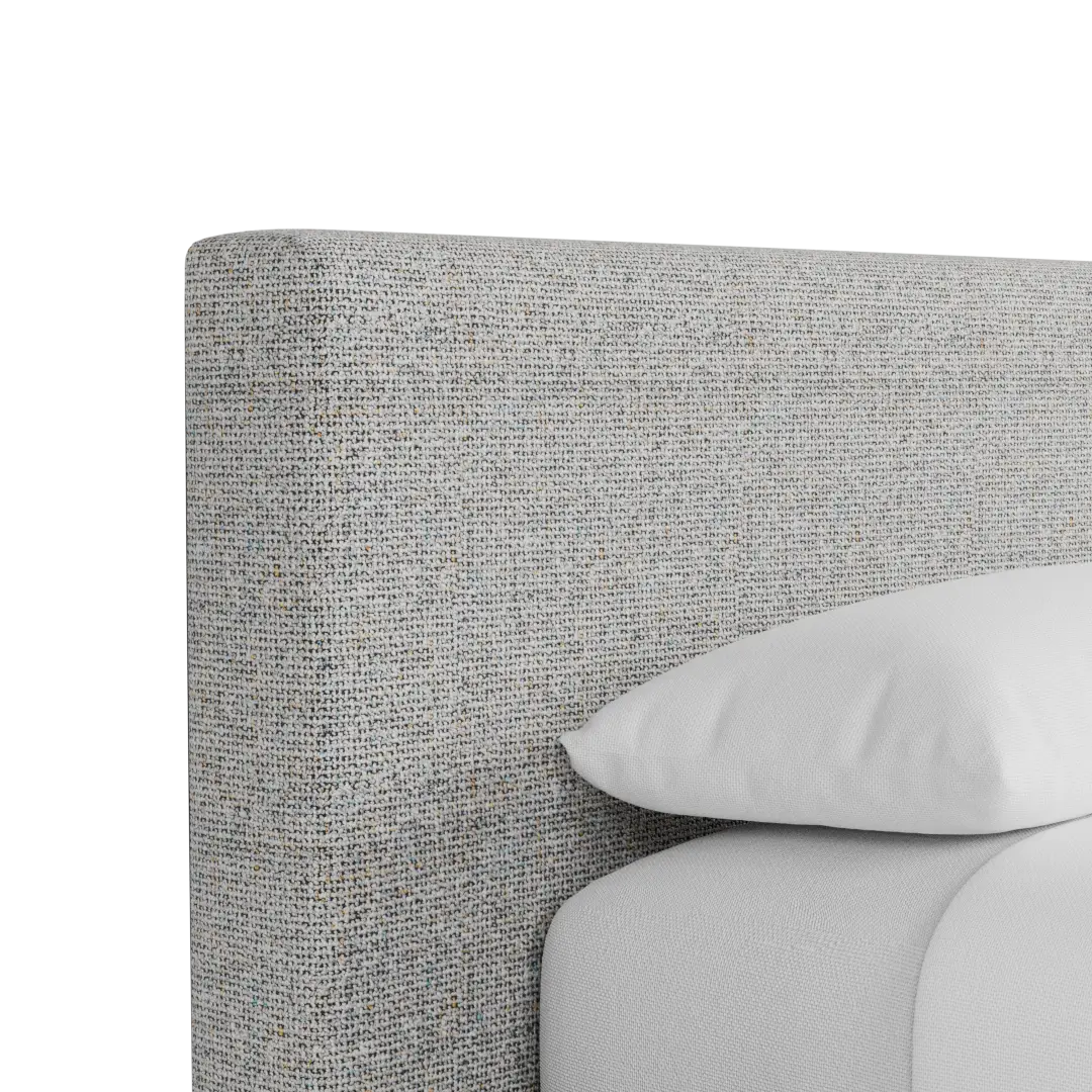 Grayton Natural Beauty 44" Upholstered Platform Bed Grayton Natural Beauty 44" Upholstered Platform Bed