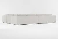 Destin Lucy Light Beige Fabric 8-piece Modular Sectional