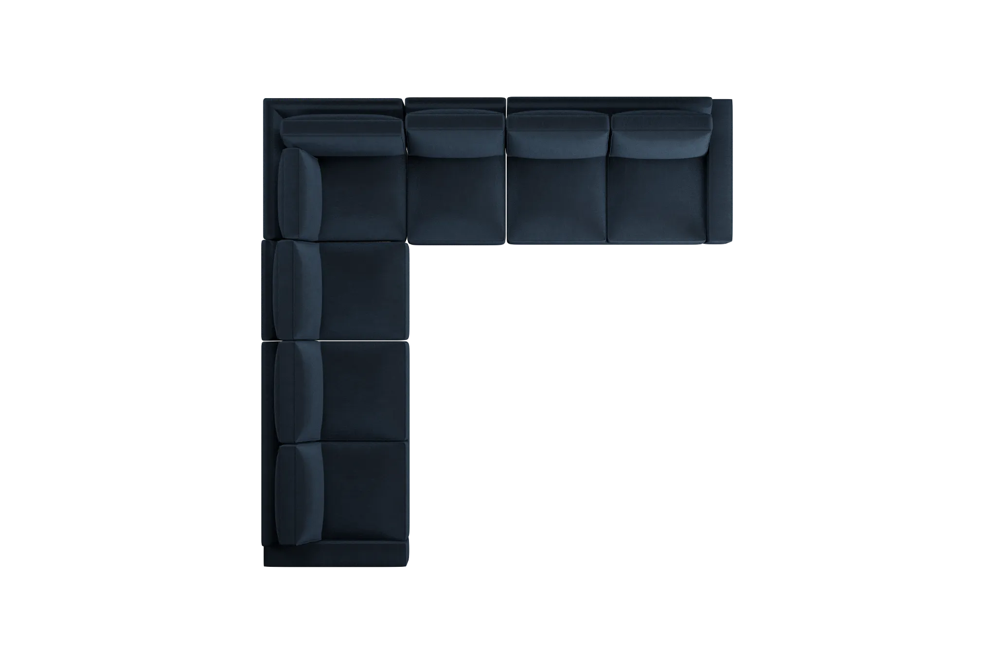 Edgewater Joya Dark Blue Large Two-arm Sectional