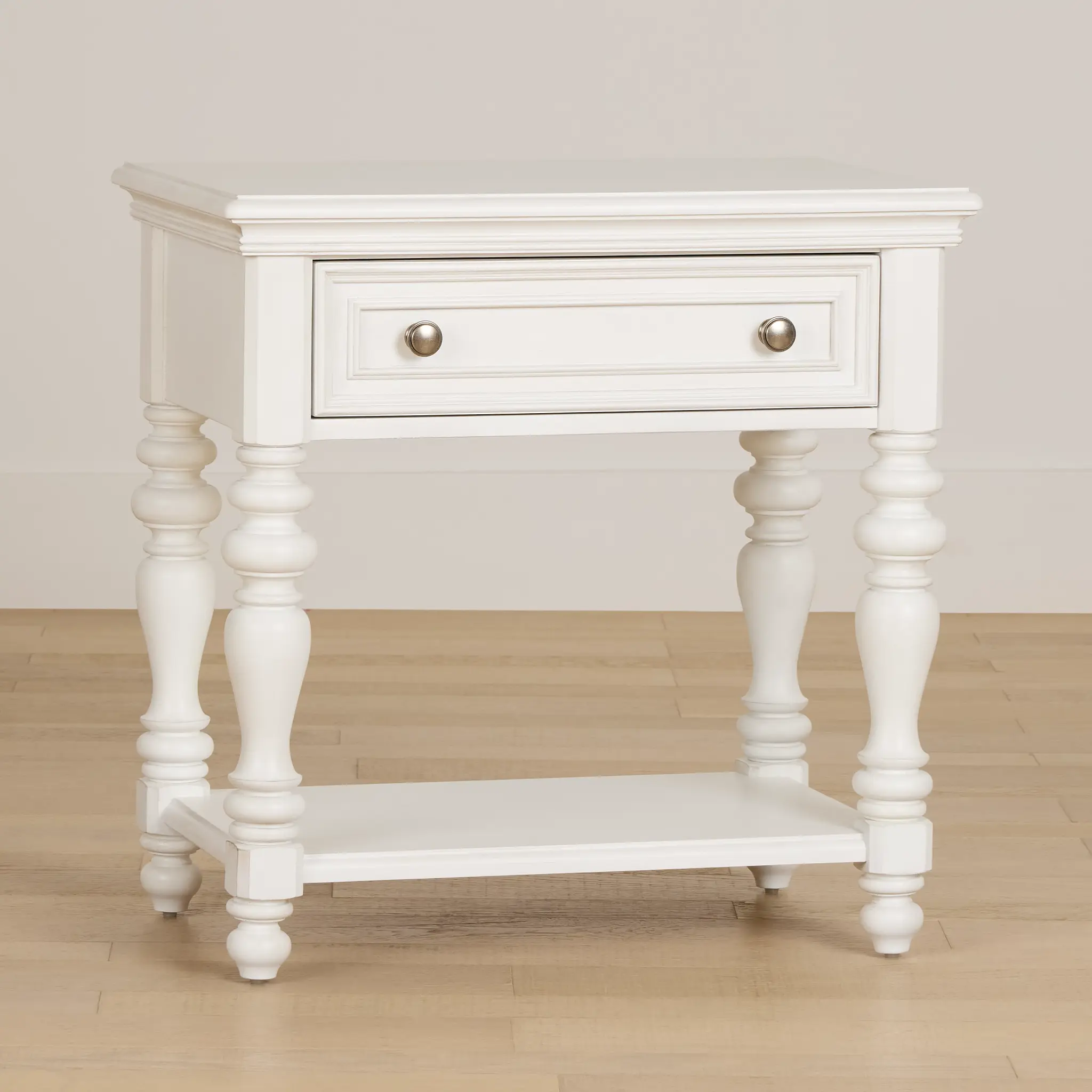Savannah Ivory 1-drawer Nightstand Savannah Ivory 1-drawer Nightstand