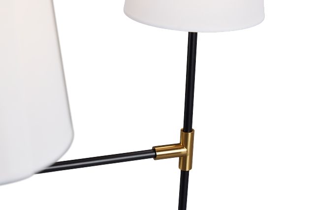Aaron Black Chandelier