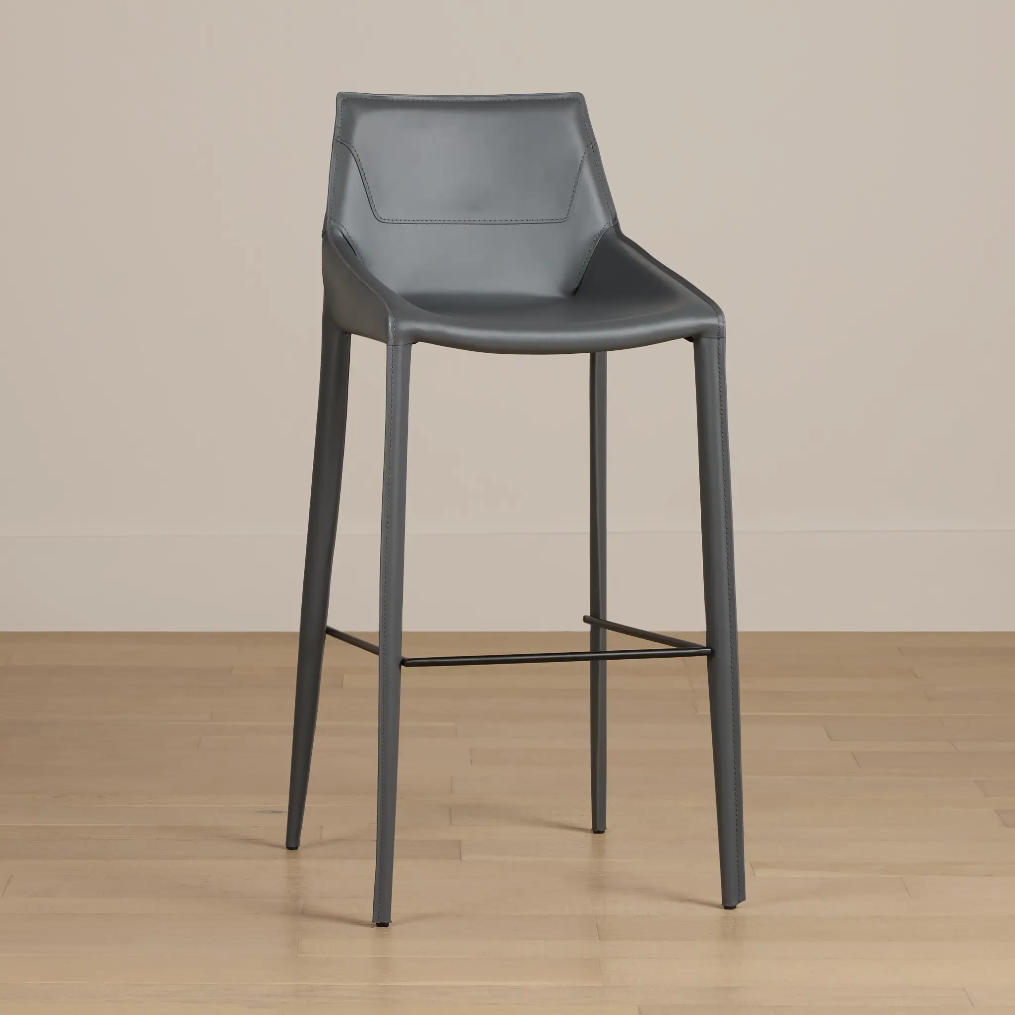 Wayne Gray 30" Upholstered Barstool Wayne Gray 30" Upholstered Barstool