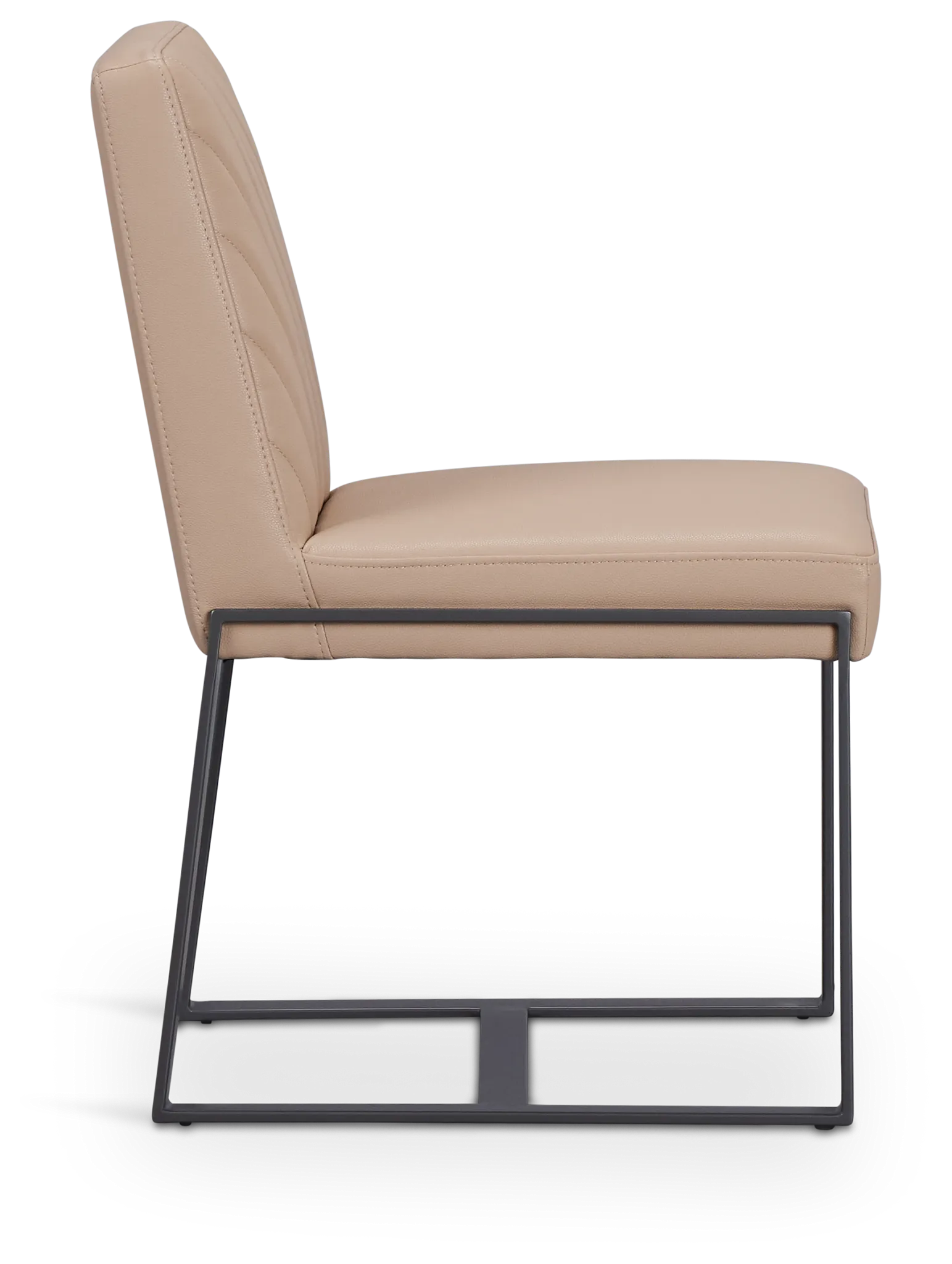 Harlem Taupe Upholstered Side Chair