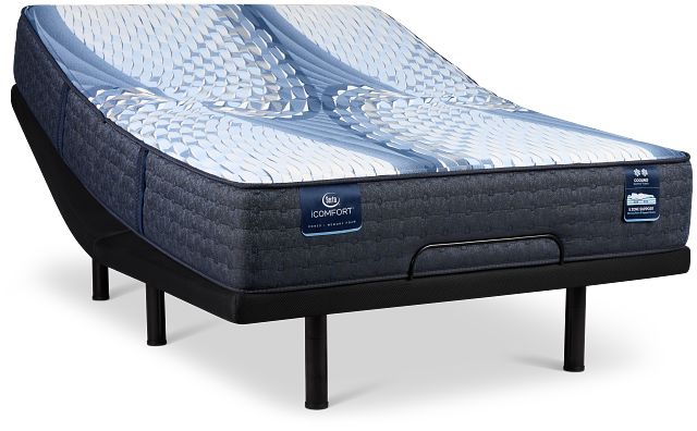 Serta Icomfort Aveda Plush Plus Adjustable Mattress Set