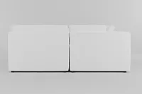 Destin Suave White Fabric 8-piece Pit Sectional