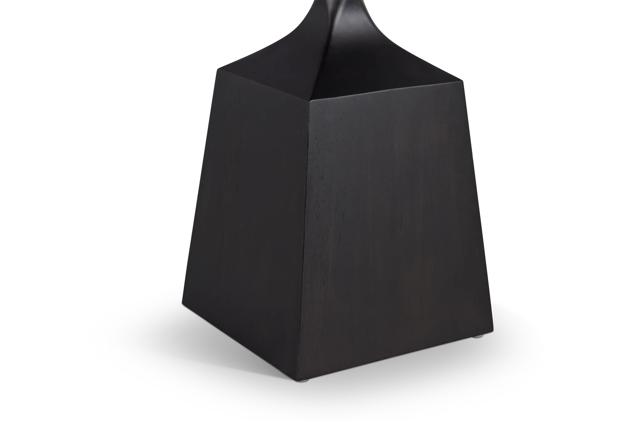 Provo Dark Tone Round Pedestal Table