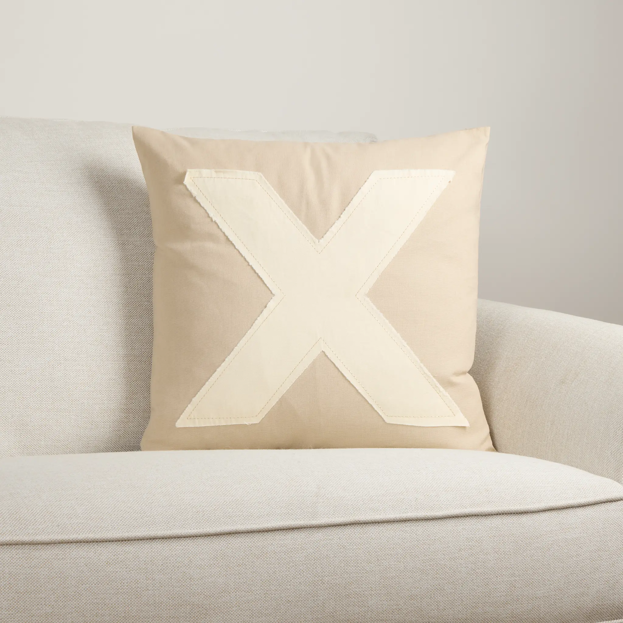 Lovey Ivory 20" Square Accent Pillow Lovey Ivory 20" Square Accent Pillow