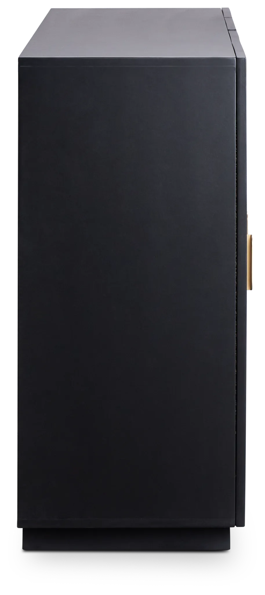 Sarto Black Four-door Cabinet