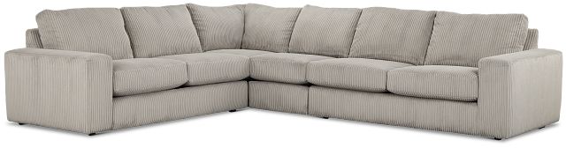 Charlie Gray Fabric Medium Two-arm Sectional