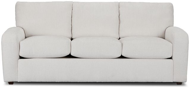 Colby White Micro Sofa