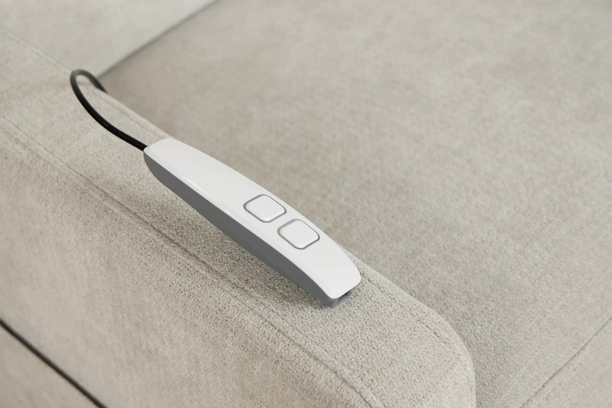 Talon Light Gray Fabric Power Lift Recliner