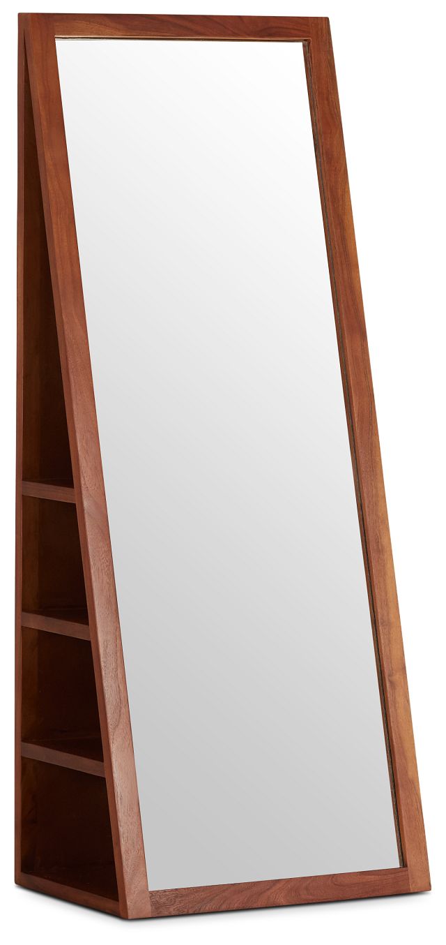 Zeke Storage Floor Mirror