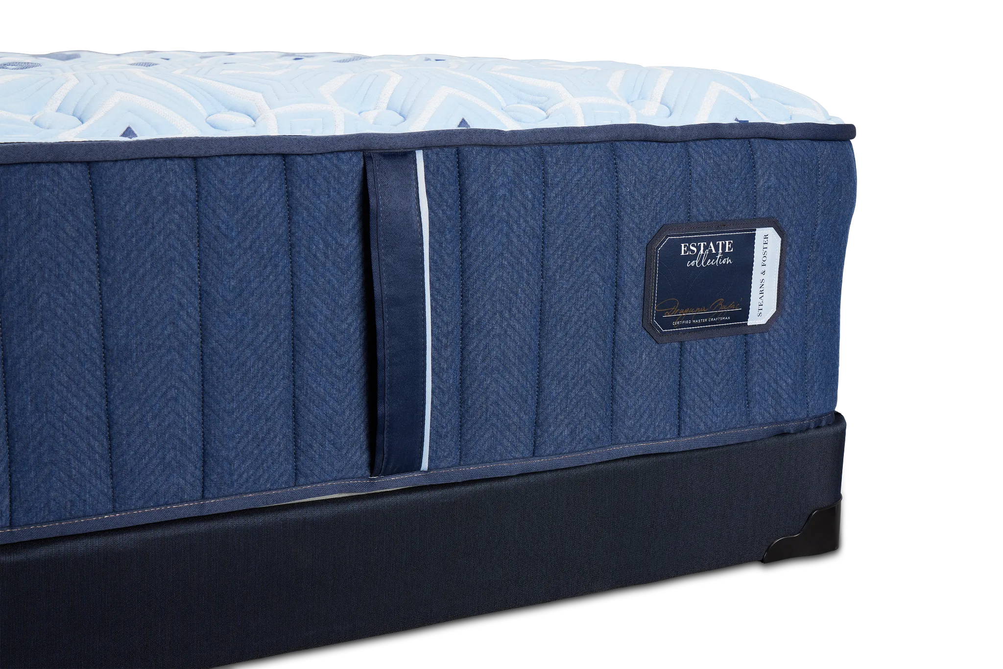 Stearns & Foster Estate Firm Low-profile Mattress Set