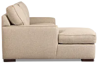 Sinclair Brown Fabric Left Chaise Sectional