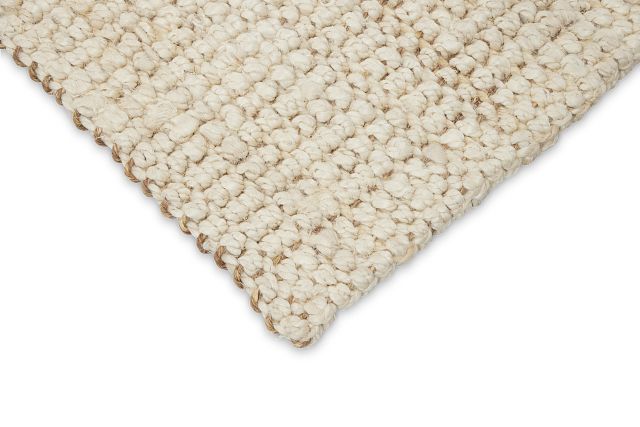 Chunk Ivory 8x10 Area Rug