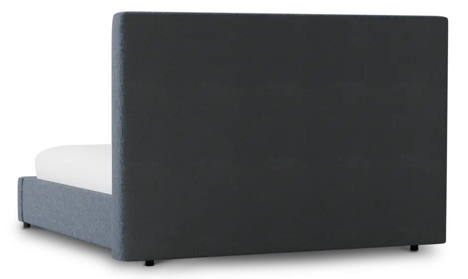 Grayton Maguire Blue 54" Upholstered Platform Bed Grayton Maguire Blue 54" Upholstered Platform Bed