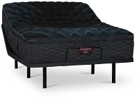 Simmons Beautyrest World Class Level 4 Firm Baselogic Gold Adjustable Base Mattress Set