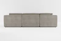 Destin Victory Gray Fabric 8-piece Modular Sectional