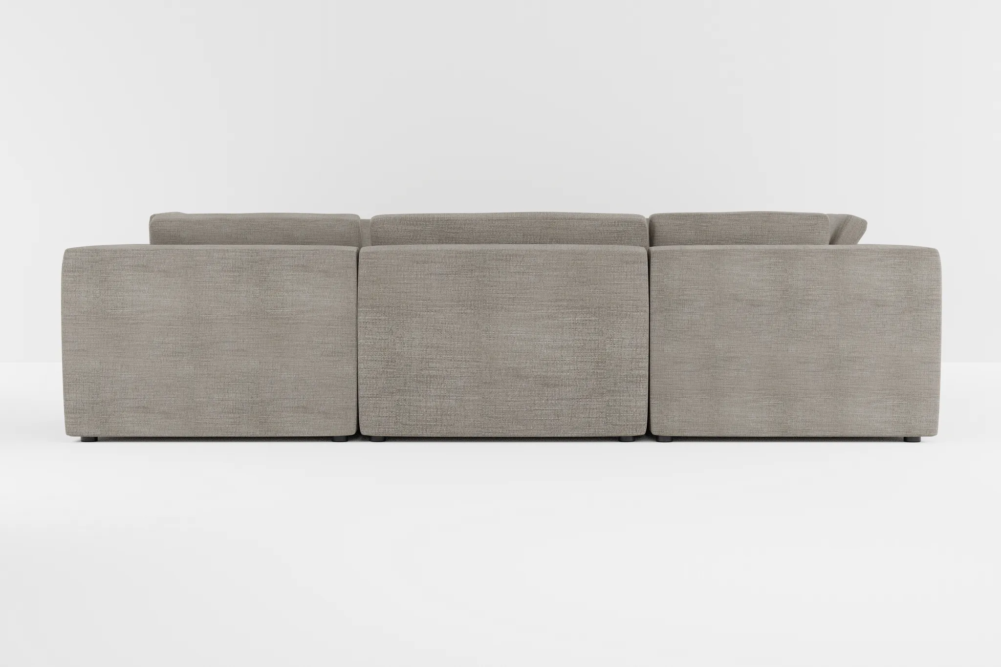 Destin Victory Gray Fabric 8-piece Modular Sectional