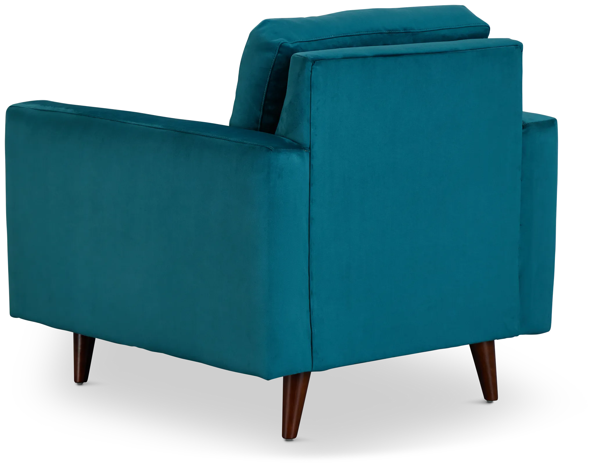 Mila Teal Velvet Chair
