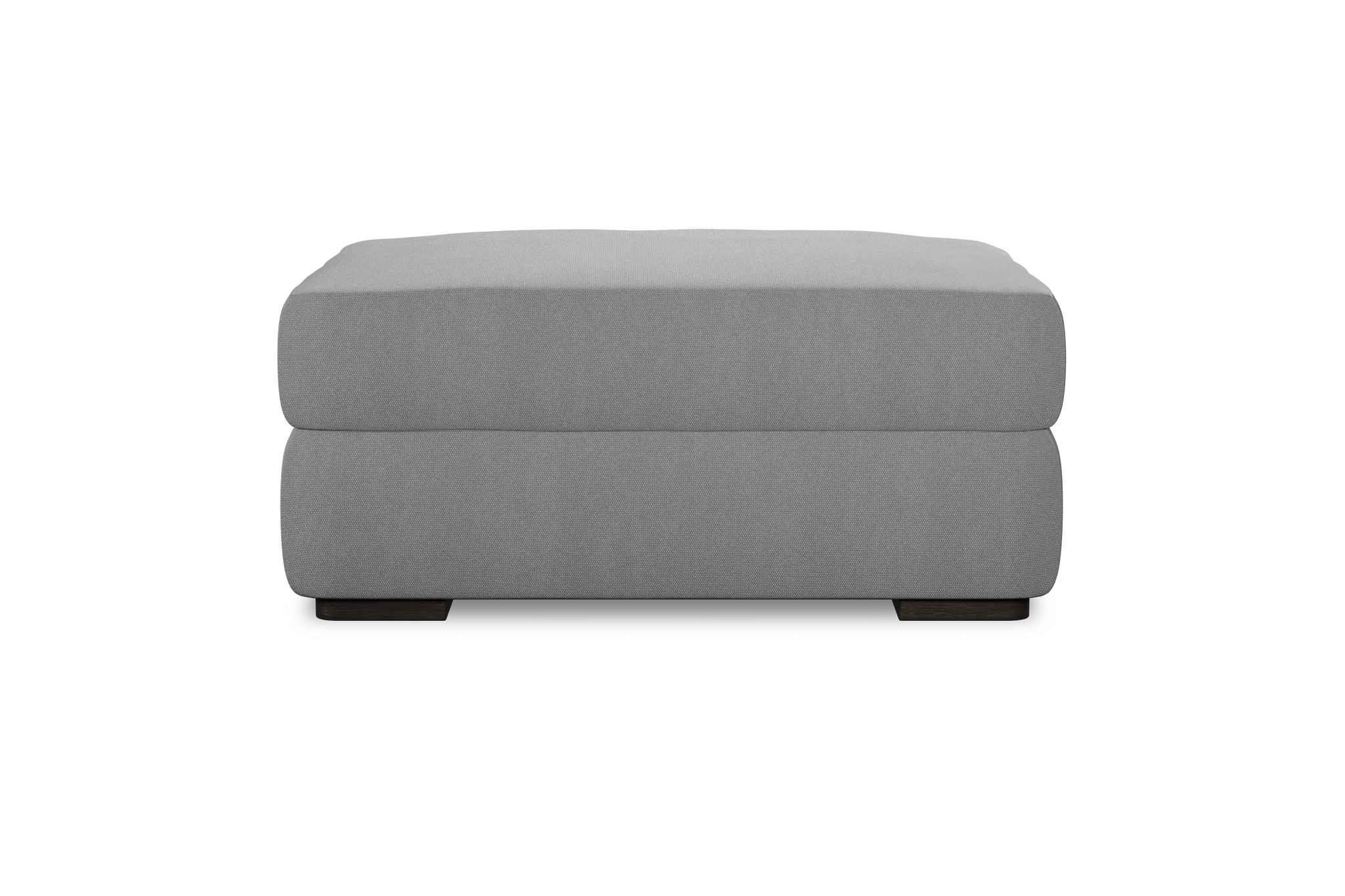 Edgewater Delray Light Gray Ottoman