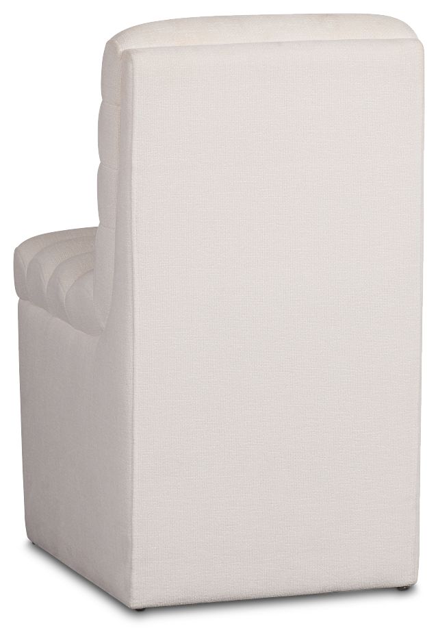 Buckhead White Upholstered Side Chair