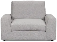 Calista Pewter Fabric Chair