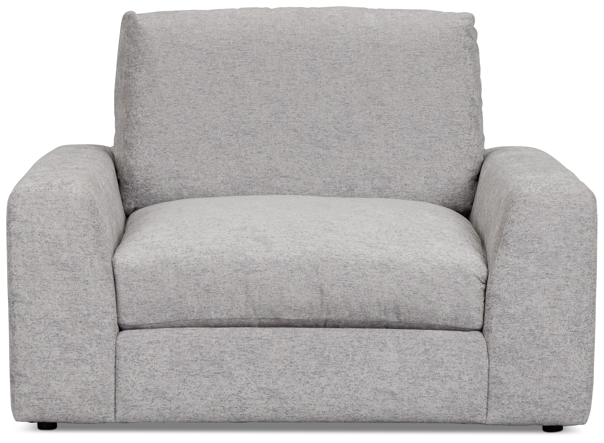 Calista Pewter Fabric Chair