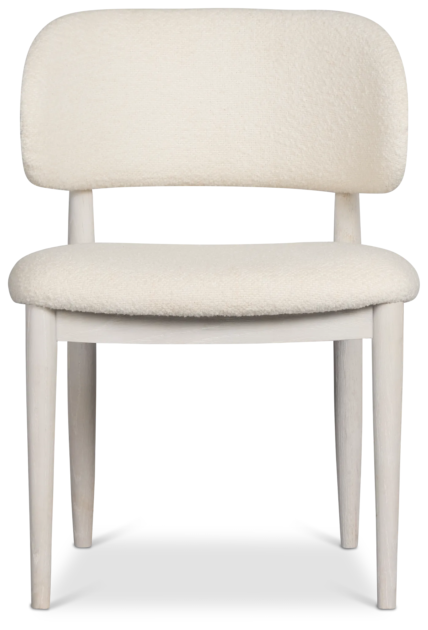 Gables White Upholstered Side Chair