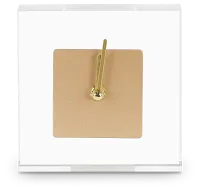 Aster Gold Acrylic Table Clock
