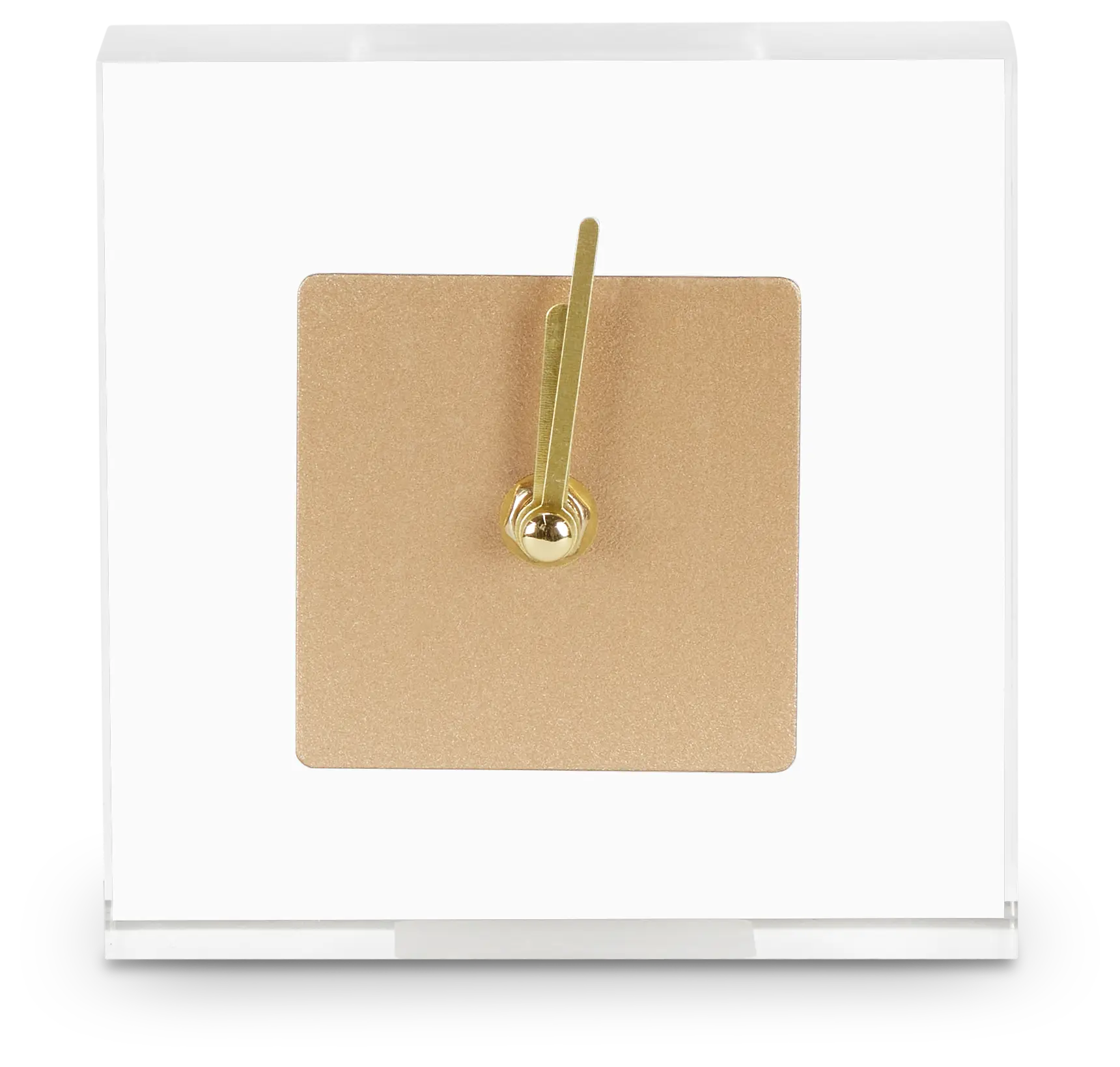 Aster Gold Acrylic Table Clock Aster Gold Acrylic Table Clock