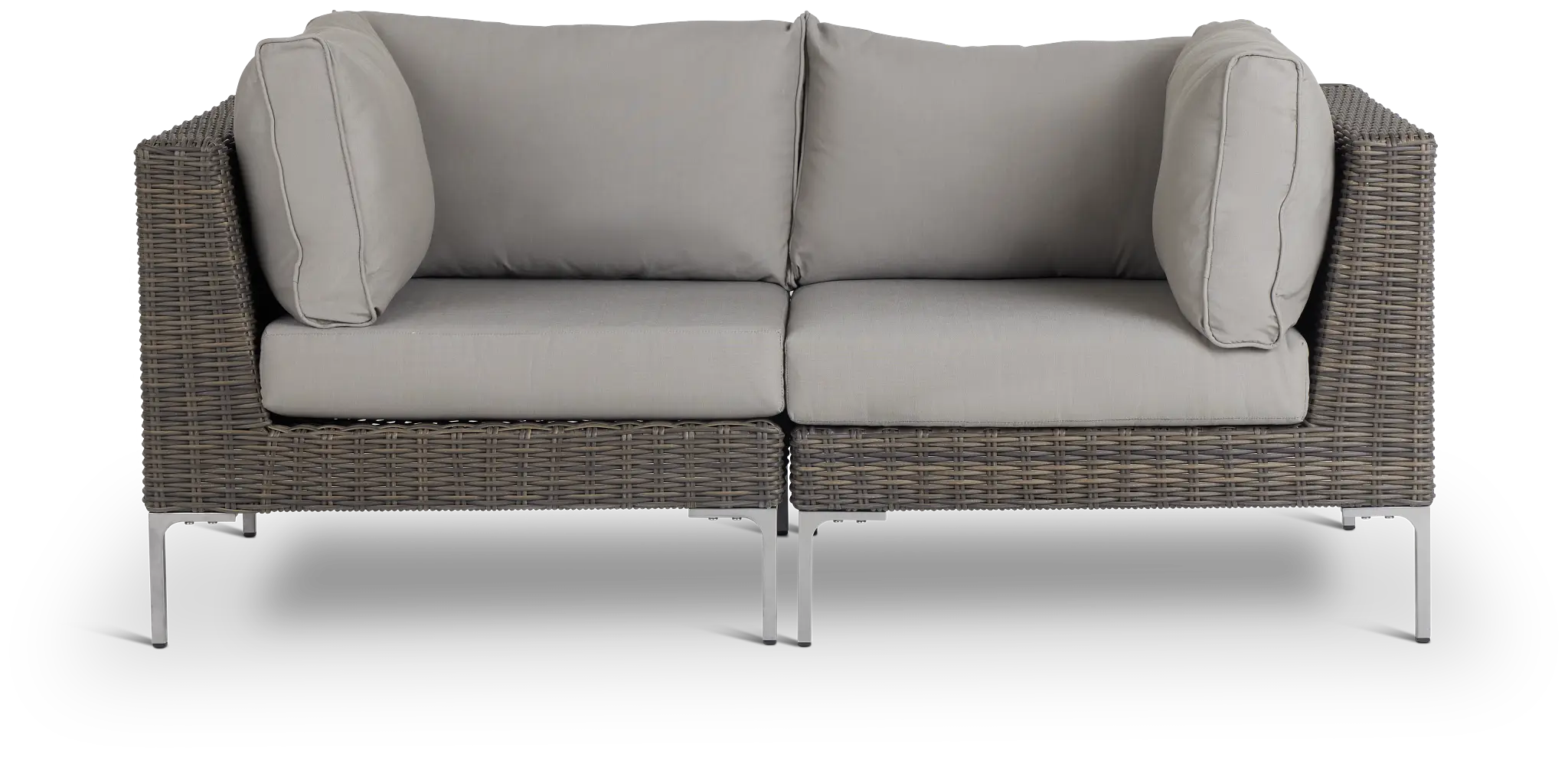 Tulum Gray Woven Modular Love Tulum Gray Woven Modular Love