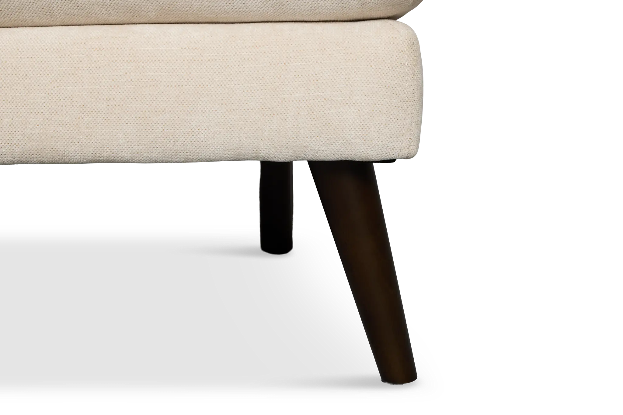 Indie Beige Fabric Small Right Bumper Sectional Indie Beige Fabric Small Right Bumper Sectional