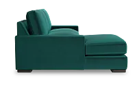 Edgewater Joya Green Left Chaise Sectional