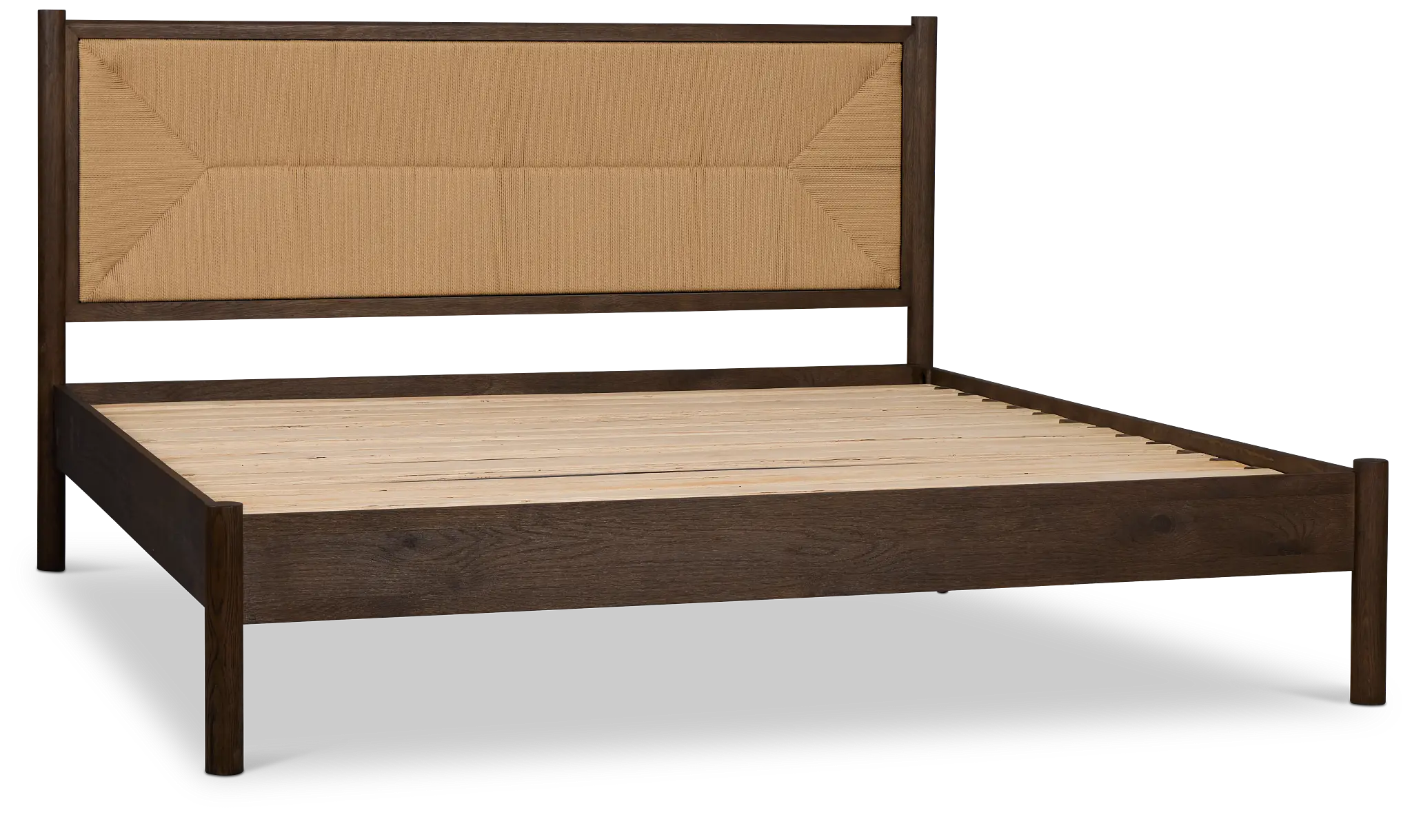 Santorini Dark Tone Woven Panel Bed Santorini Dark Tone Woven Panel Bed