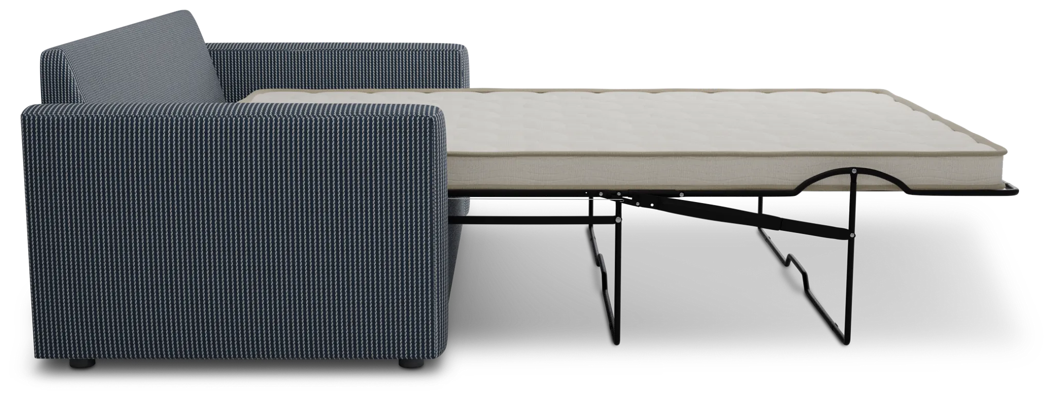 Siesta Lucy Navy Fabric Innerspring Sleeper