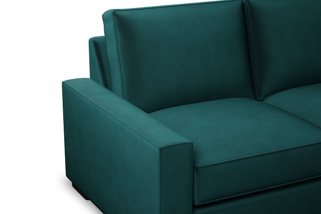 Edgewater Joya Teal Loveseat