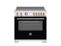 Bertazzoni Master Series Black 36" Induction Range