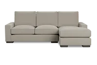 Edgewater Peyton Beige Right Chaise Sectional