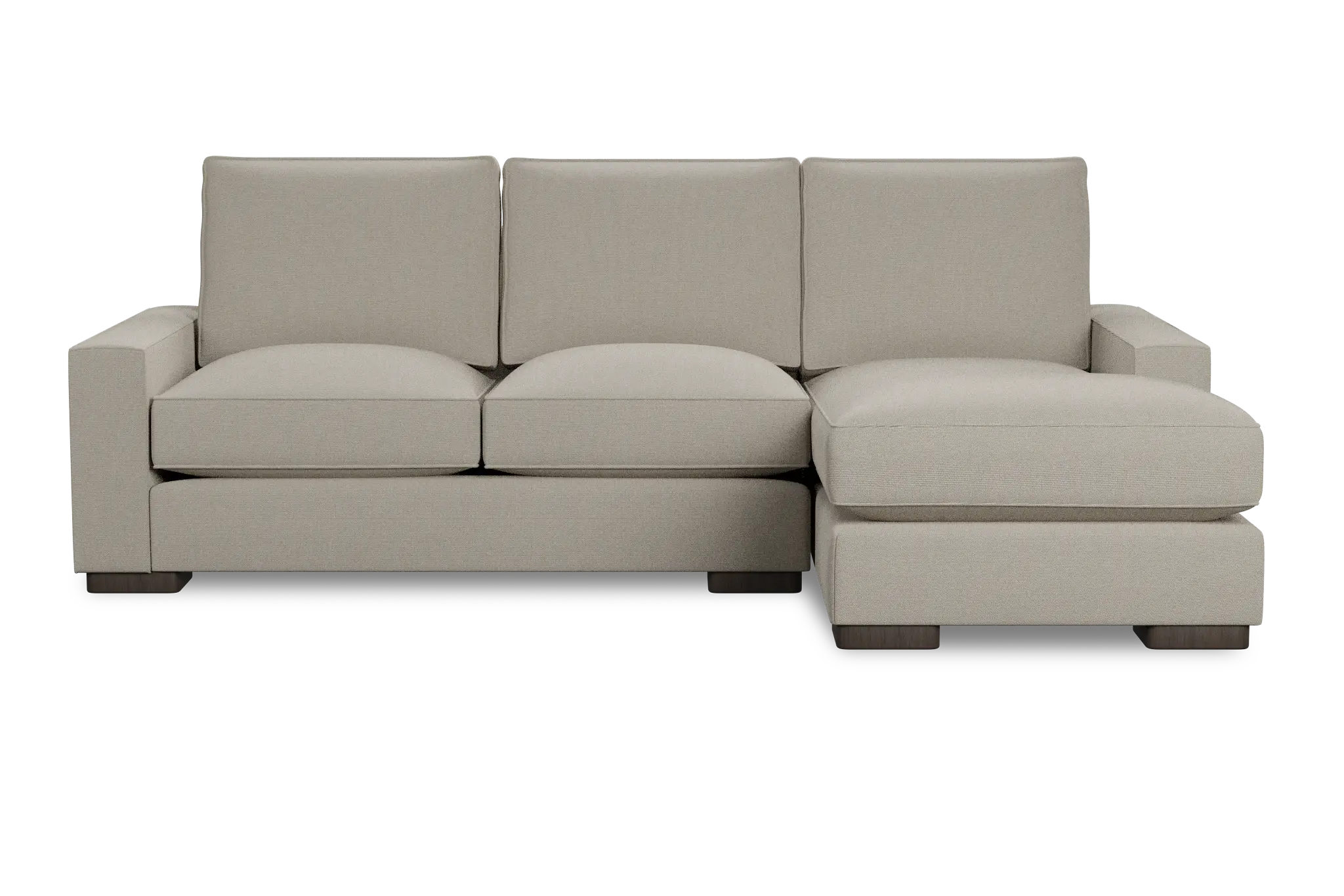 Edgewater Peyton Beige Right Chaise Sectional Edgewater Peyton Beige Right Chaise Sectional