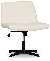 Camille White Desk Chair