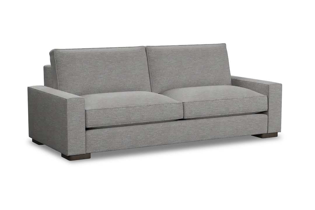 Edgewater Victory Gray 96" Sofa W/ 2 Cushions Edgewater Victory Gray 96" Sofa W/ 2 Cushions