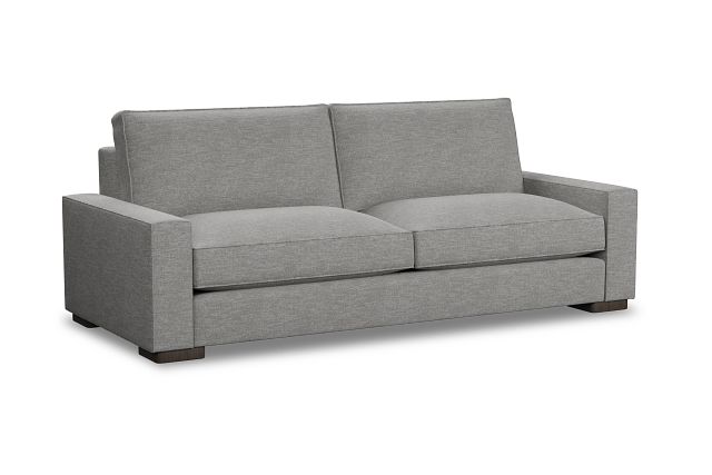Edgewater Victory Gray 96" Sofa W/ 2 Cushions