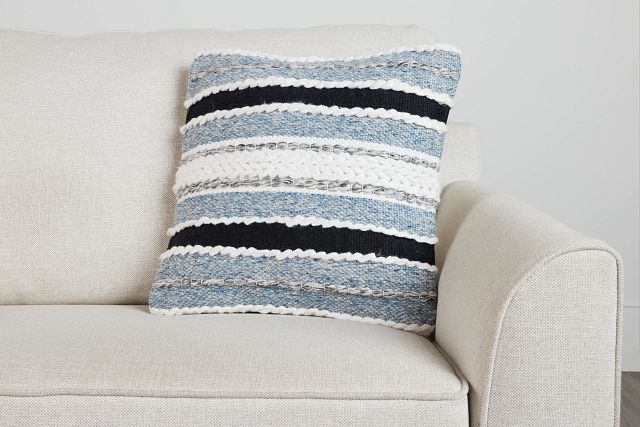 Caelum Blue 18" Accent Pillow