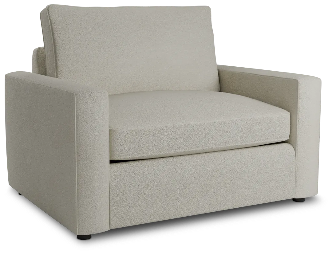 Siesta Elite Ivory Fabric Cooling Memory Foam Sleeper