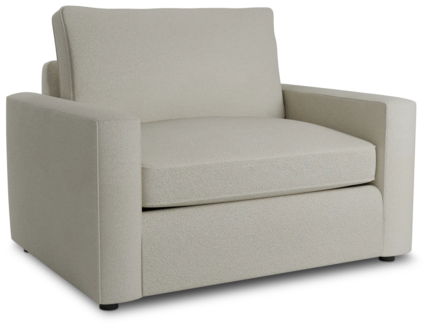 Siesta Elite Ivory Fabric Cooling Memory Foam Sleeper